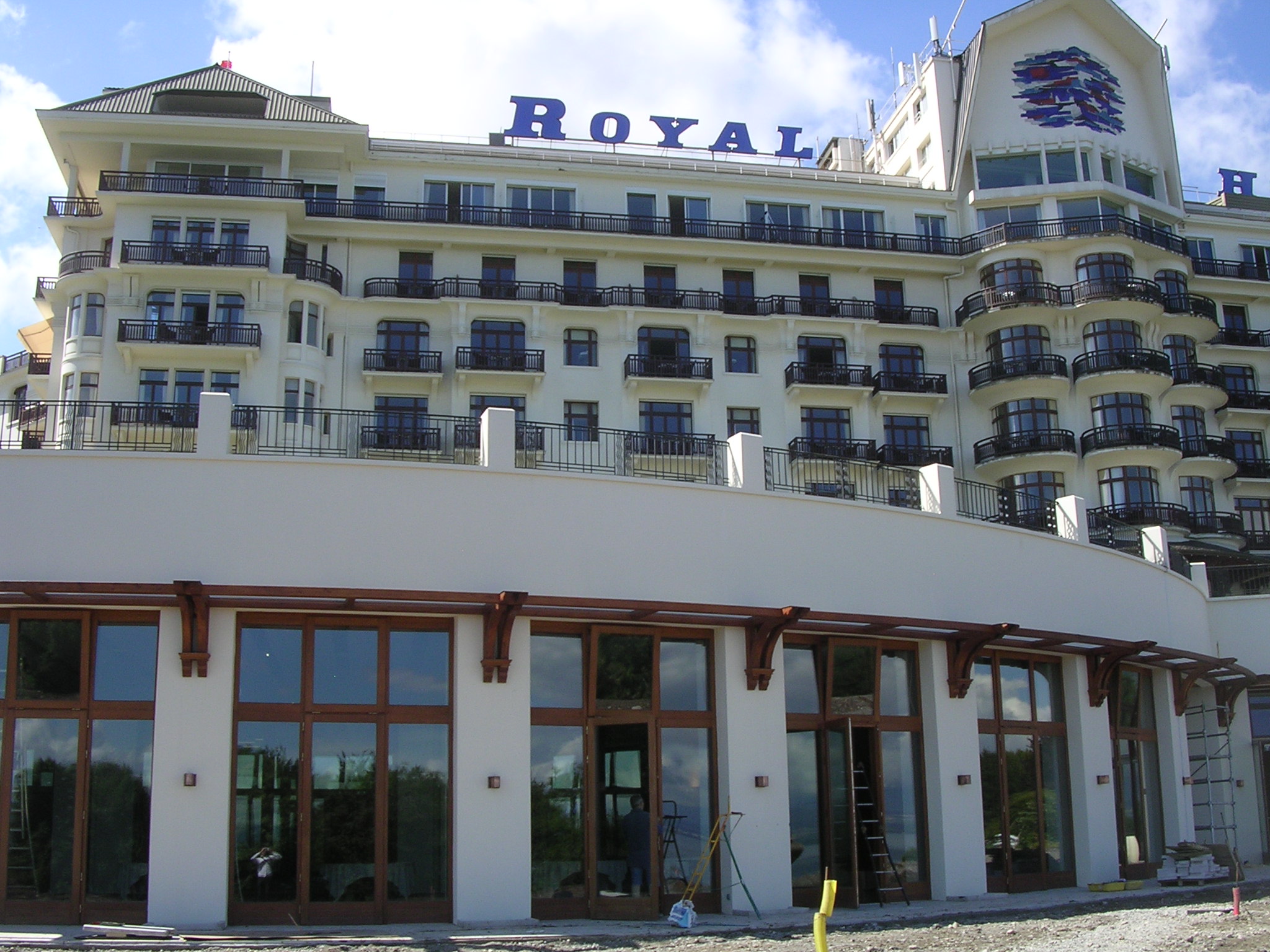 L’hôtel Royal : Extension